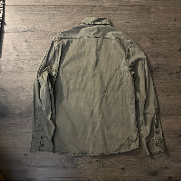 Taylor Stitch Olive Saddler Shirt - Picture 3 of 3